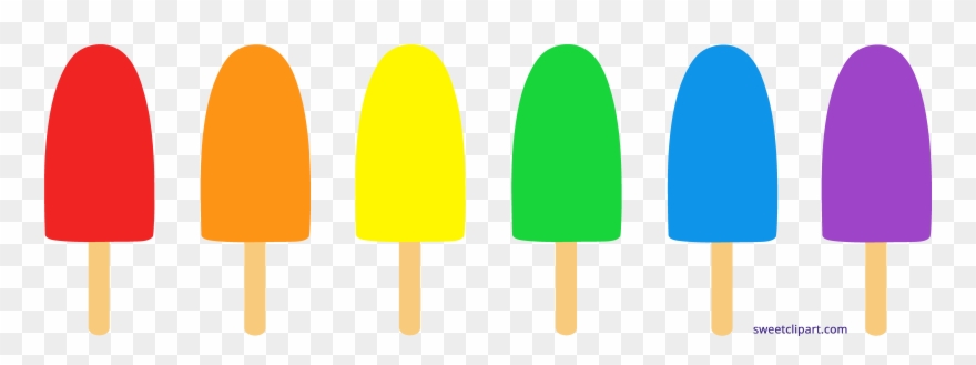 Summer Clipart Popsicle - Six Ice Cream Clipart - Png Download