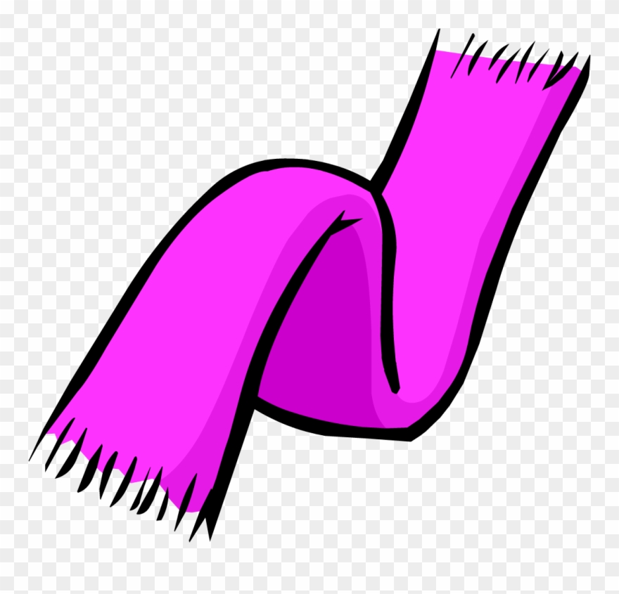 54, August 18, 2013 - Purple Scarf Clip Art - Png Download