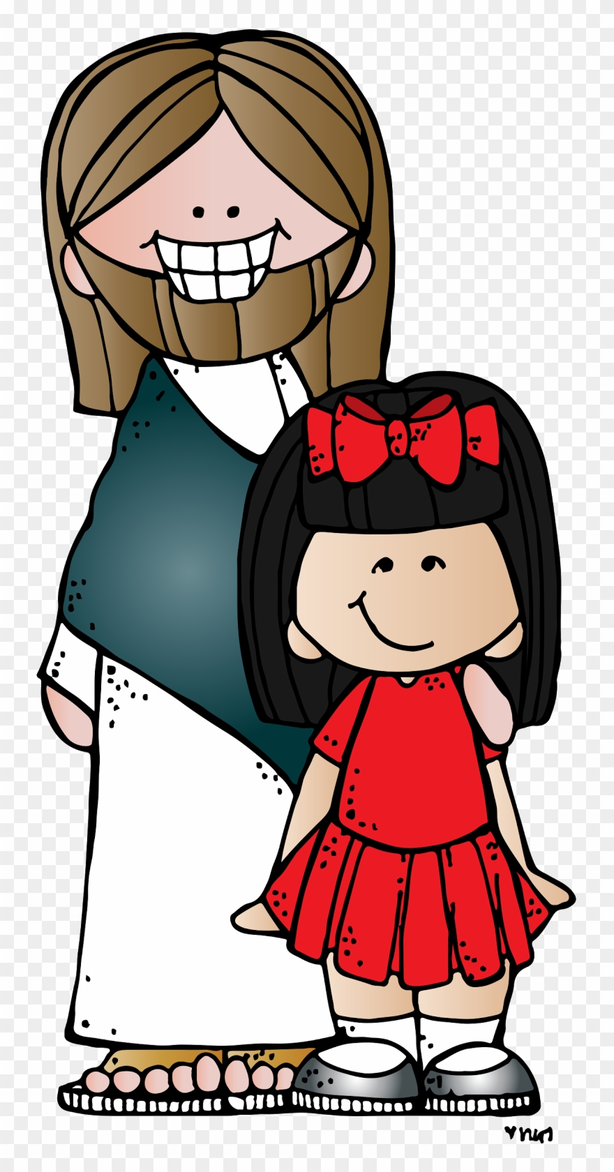Library Melonheadz Illustrating Light The World Day - Melonheadz Jesus Clipart