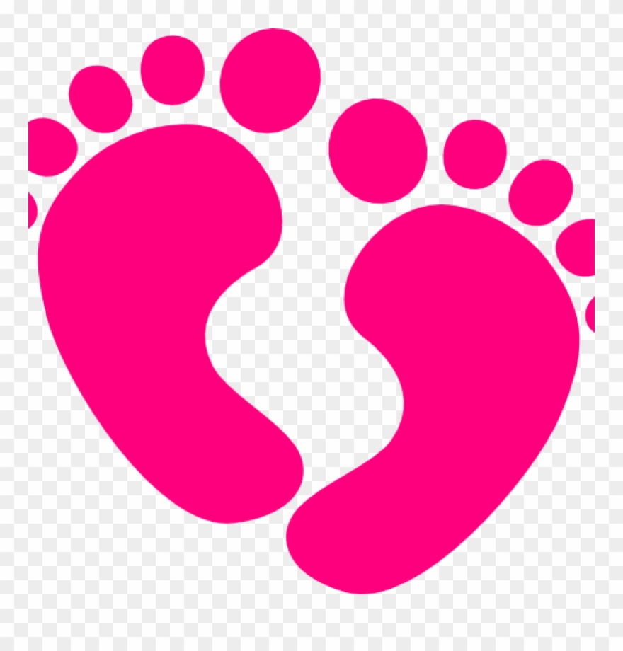 Summer Clipart Baby - Transparent Background Baby Feet Clipart - Png Download