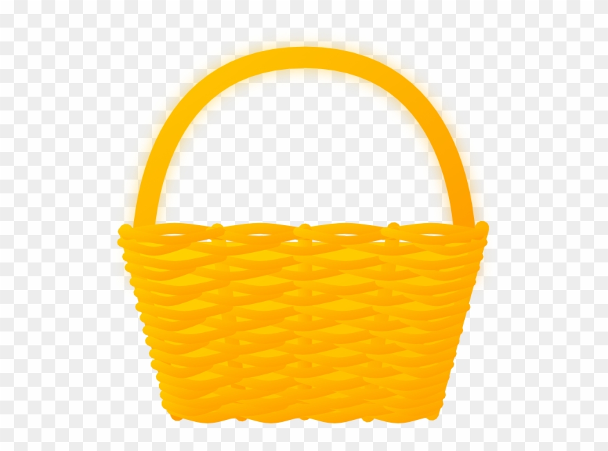 Picnic Basket Clipart Brown - Empty Basket Clipart Png Transparent Png