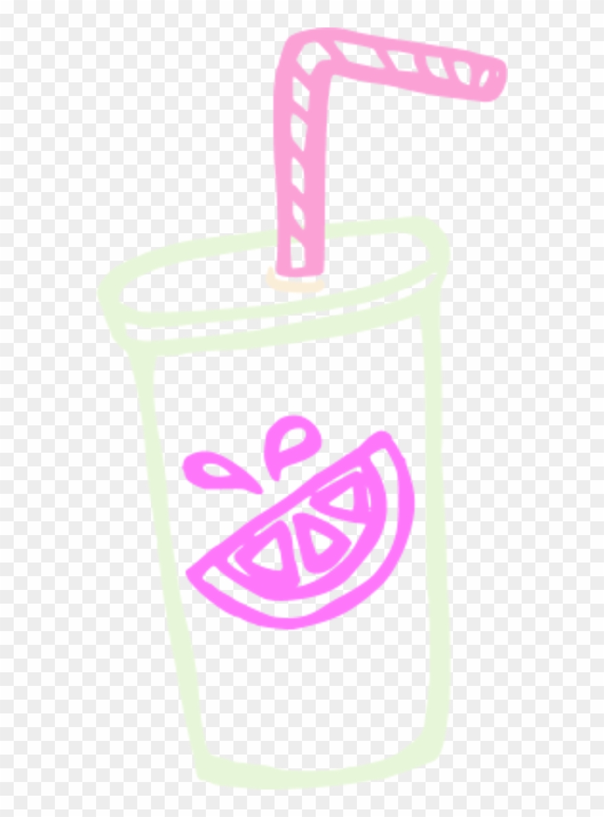 Juice Box Clip Art - Cup With Straw Clipart - Png Download