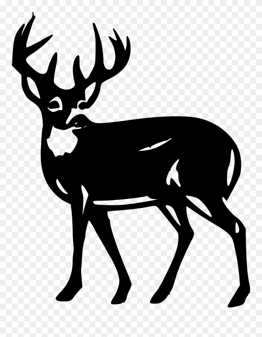 Clipart Deer Openclipart - Deer Clipart - Png Download