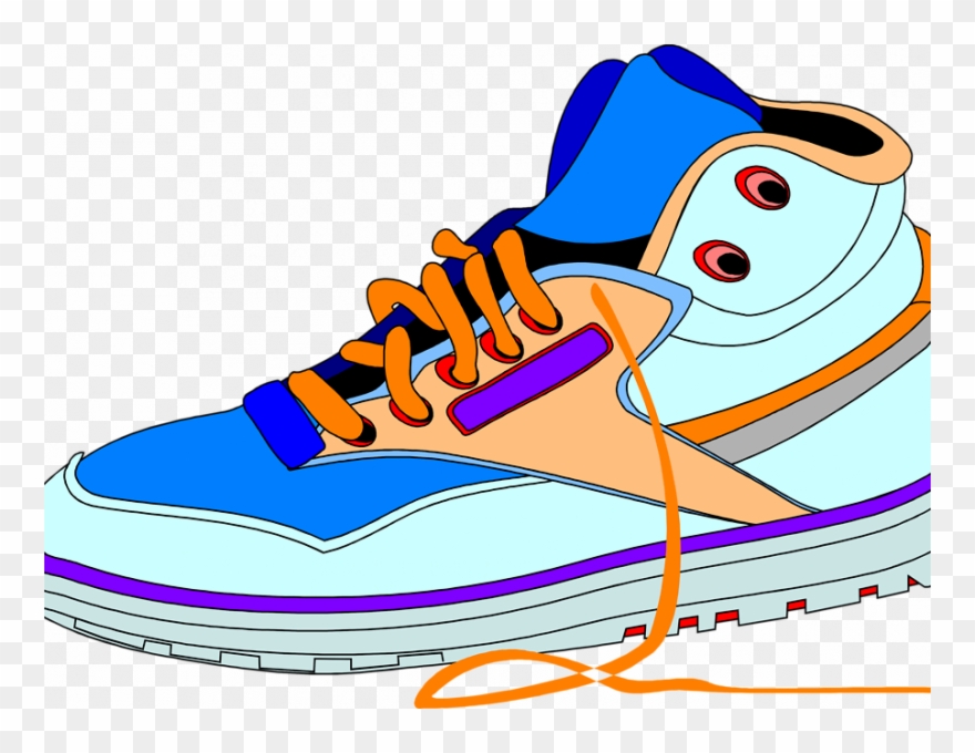 Shoe Clip Art - Transparent Shoes Cartoon Png