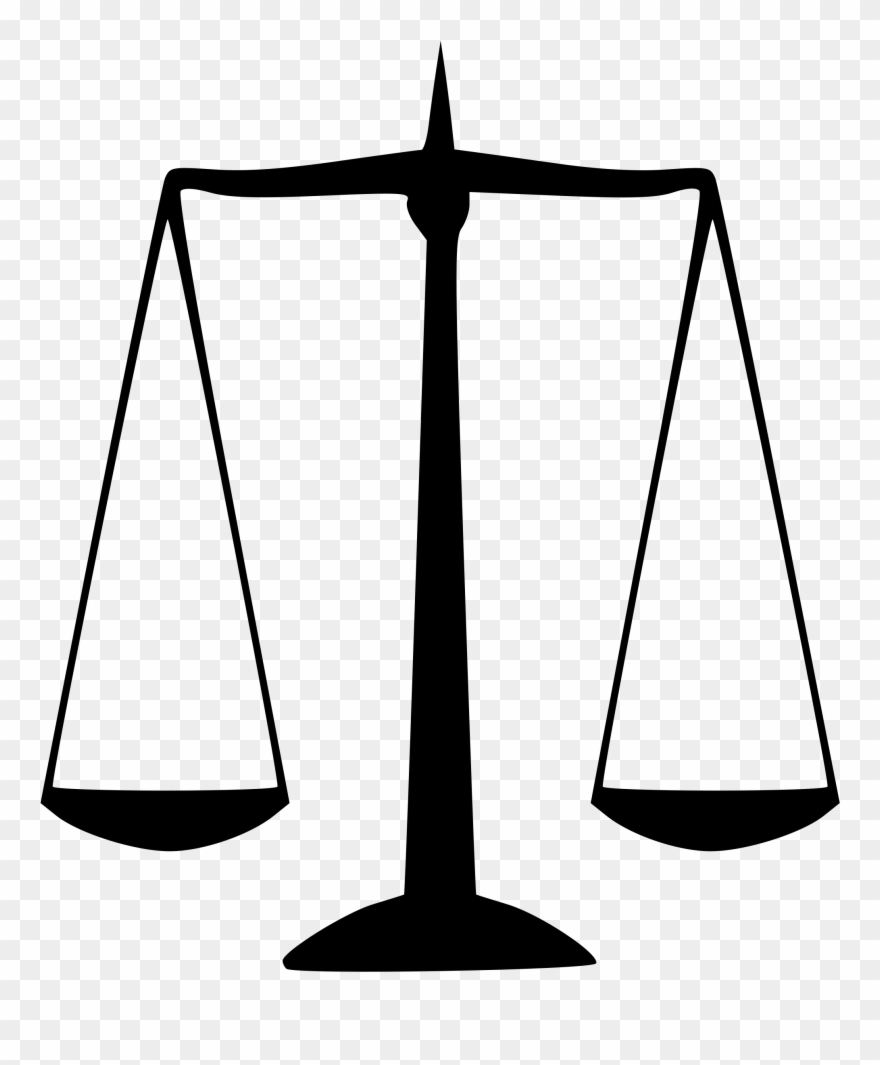 Fairness - Scales Of Justice Clipart