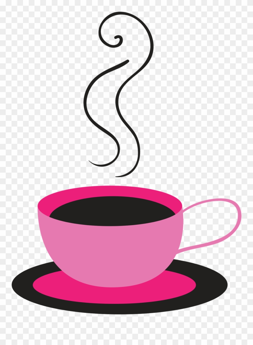 Sexy - Pink Coffee Cup Clipart - Png Download