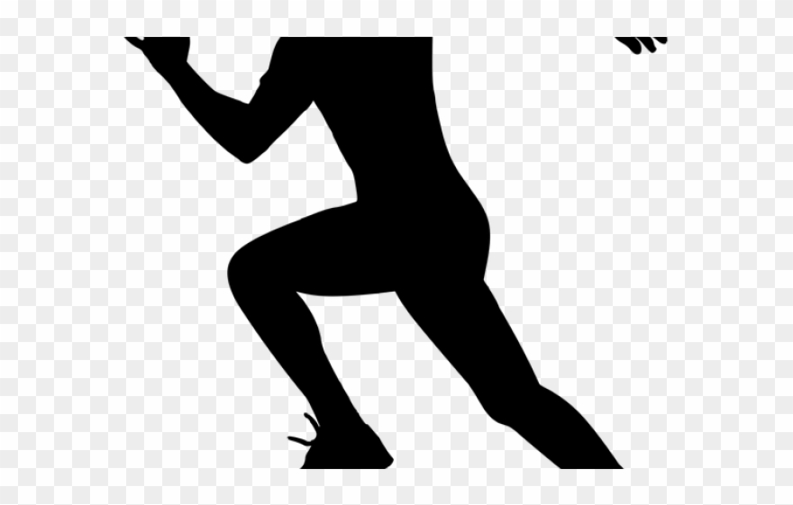 Moves Clipart Runner - Running Silhouette Png Transparent Png