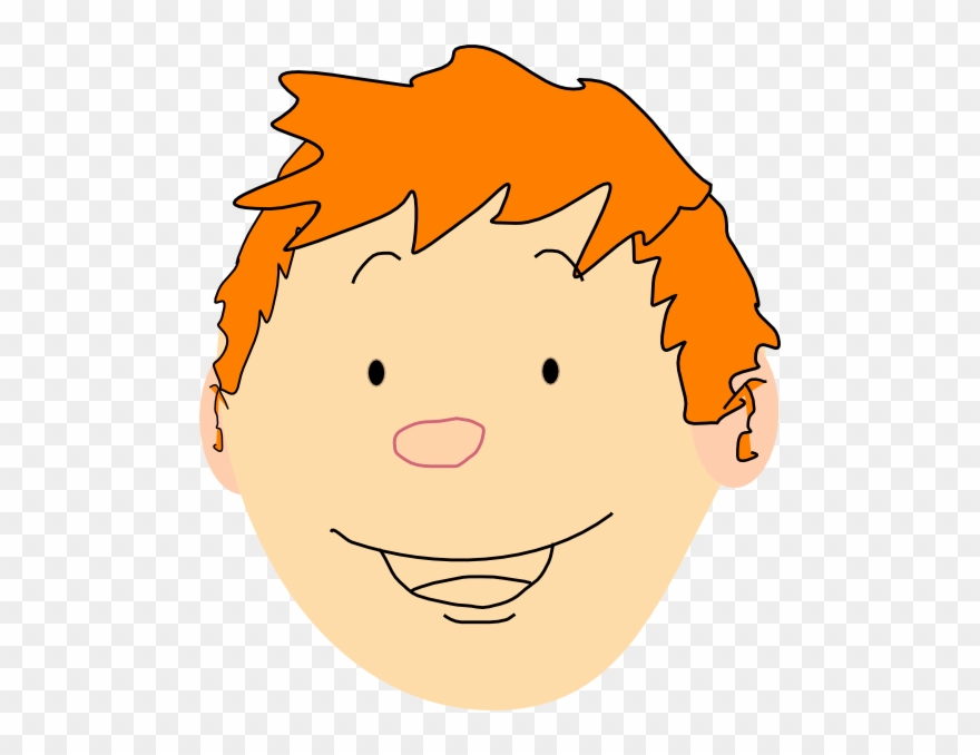 Redhead Boy Clipart Redhead Boy Clipart - Red Hair Boy Clipart - Png Download