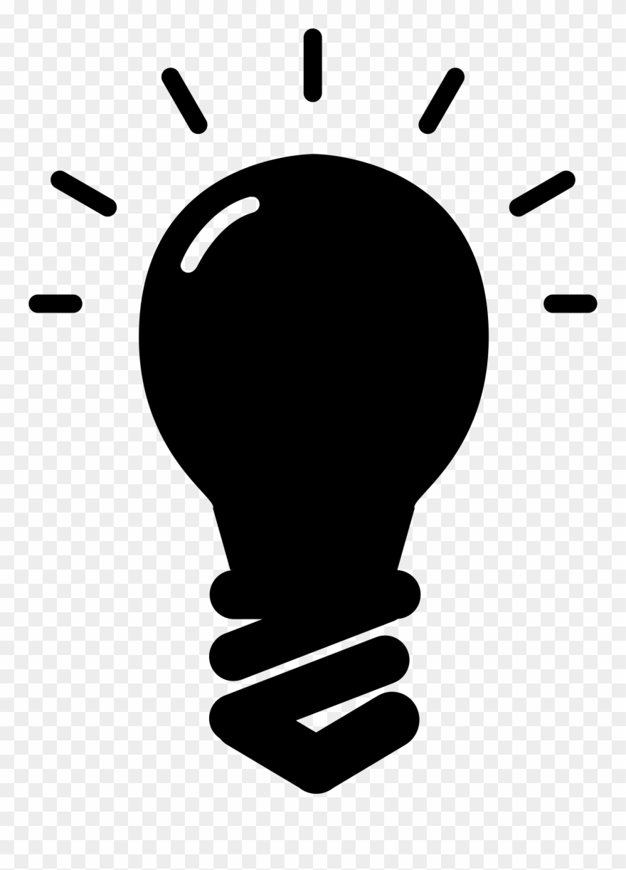Ambulance Clipart Running - Light Bulb Silhouette Png Transparent Png