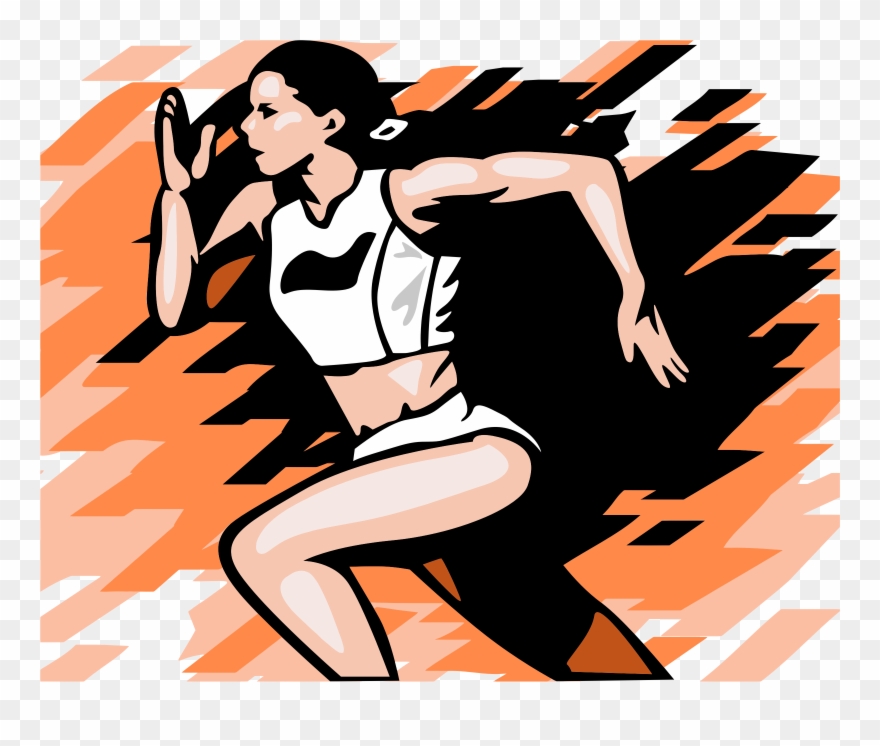 Big Image - Illustration Runner Clipart