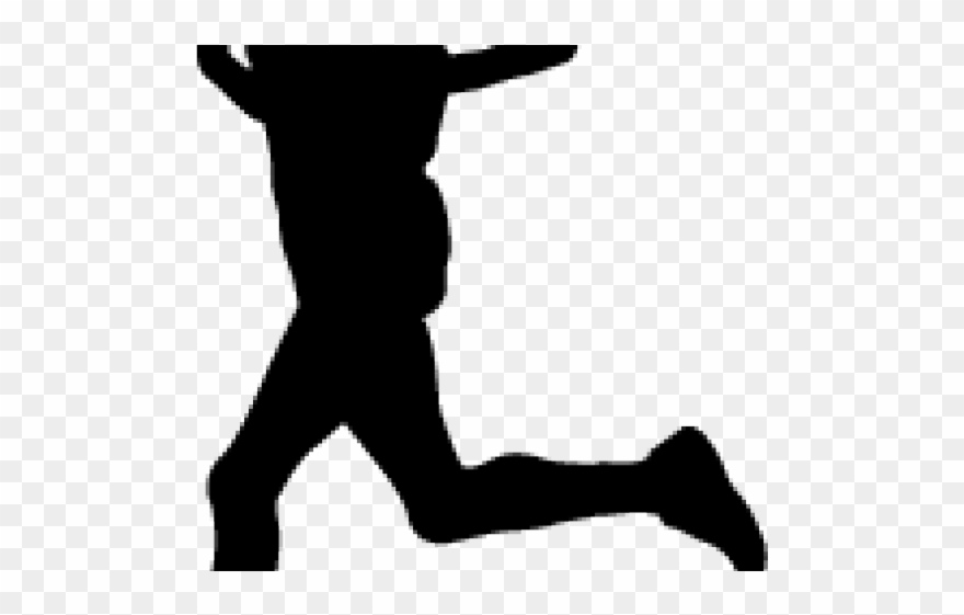 Running Clipart Silhouette - Runner - Png Download