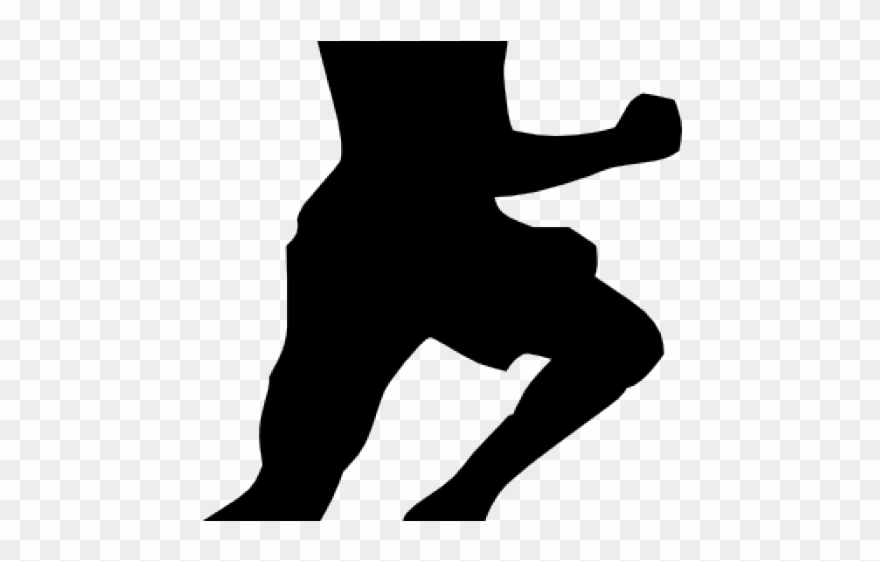 Running Clipart Silhouette - Running Clip Art - Png Download