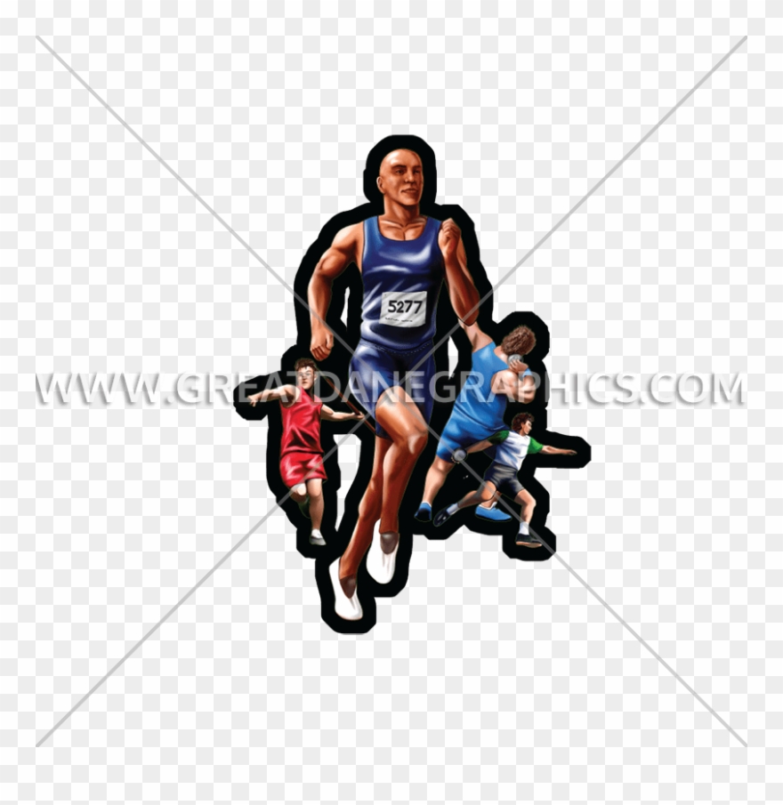 Clip Freeuse Stock Clipart Track And Field - Basketball Player - Png Download