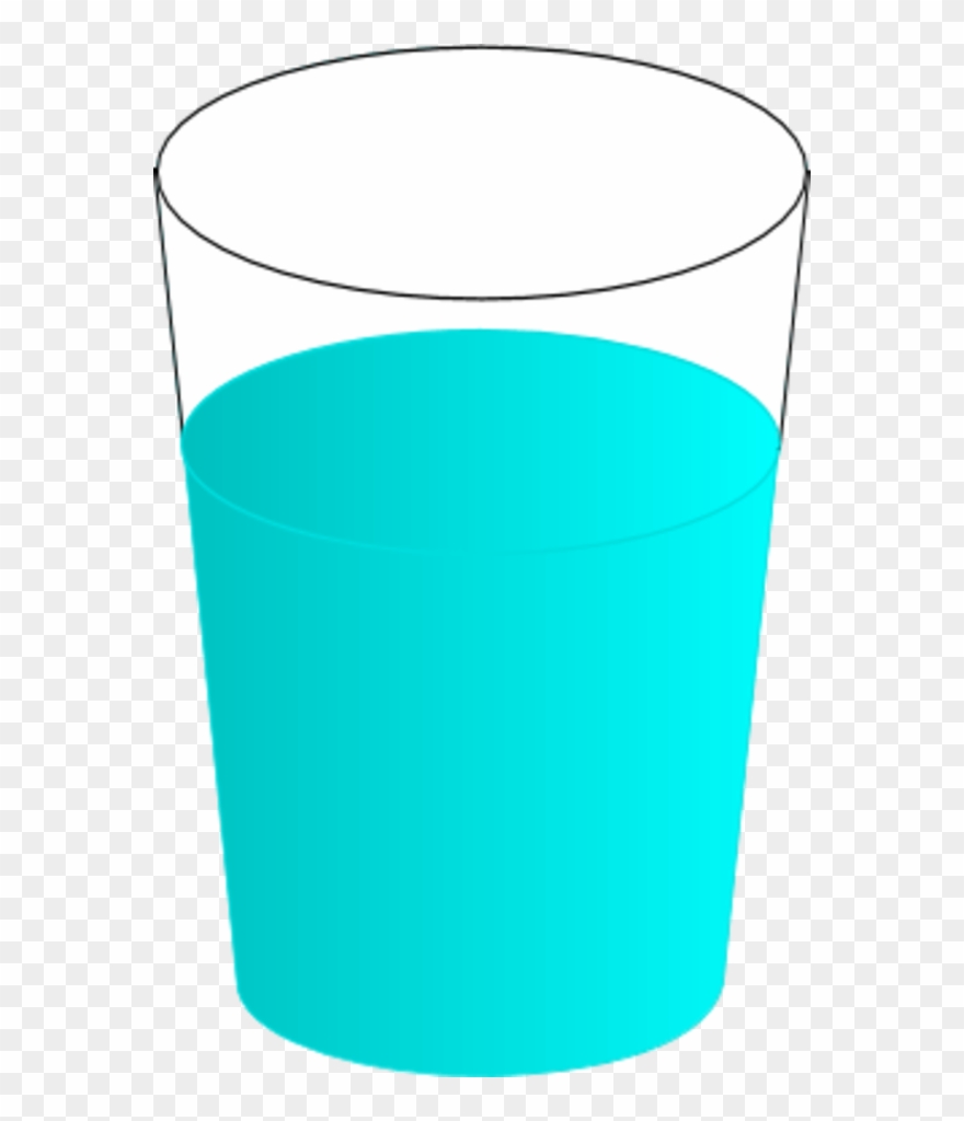Water Glass Glass Of Water Tumbler Cup Clipart Wikiclipart - Drinking Glass Clip Art - Png Download