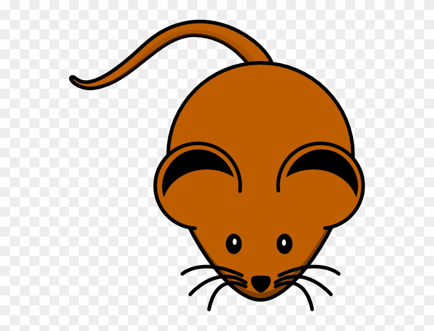 Brown Mouse Clip Art - Mouse Clip Art - Png Download
