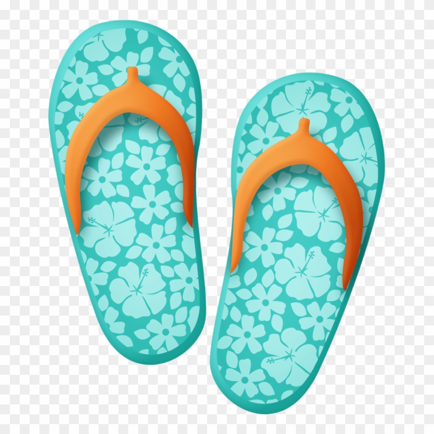 Summer Clipart Slipper - Clipart Chinelo Png Transparent Png