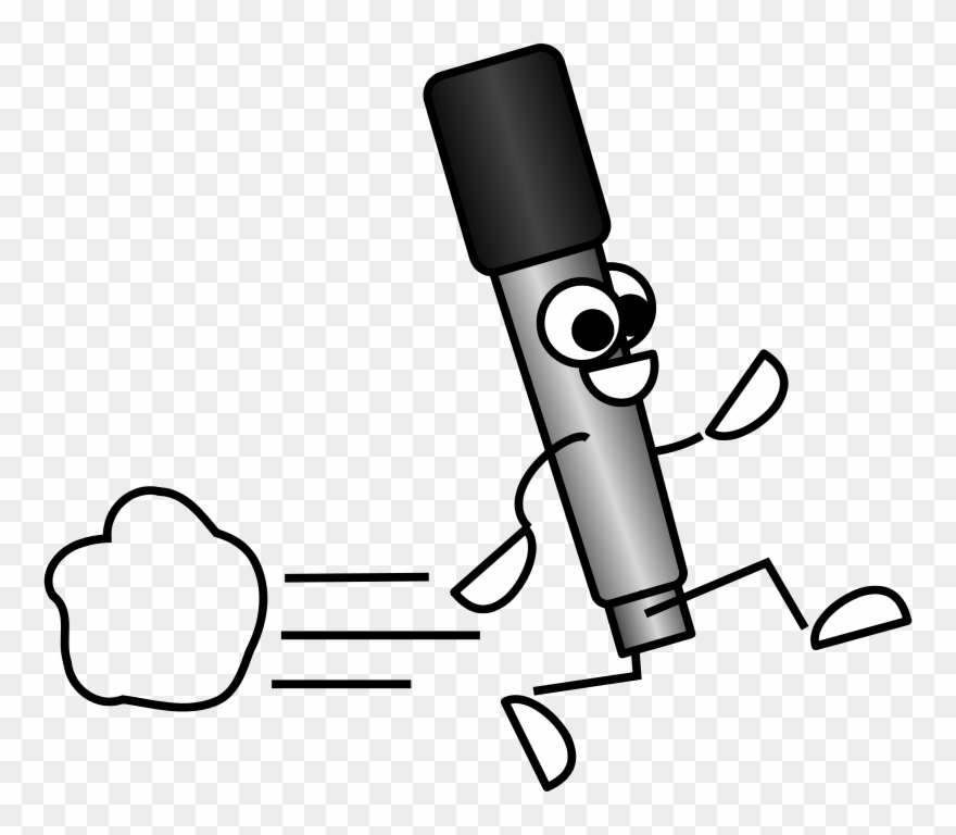 Free Mike The Mic Running - Running Microphone Clipart