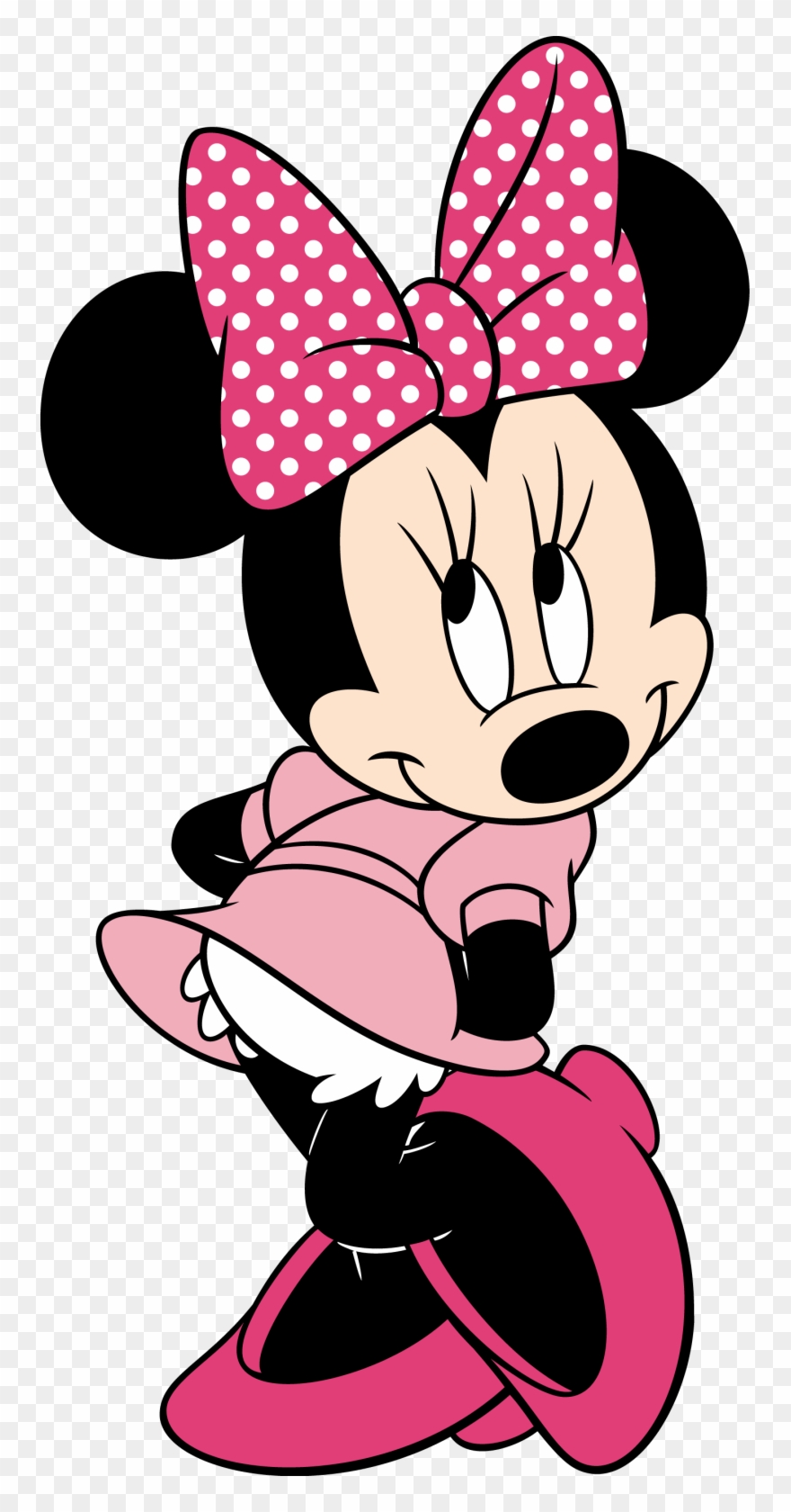 Free Minnie Mouse Clip Art - Minnie Mouse Azul - Png Download