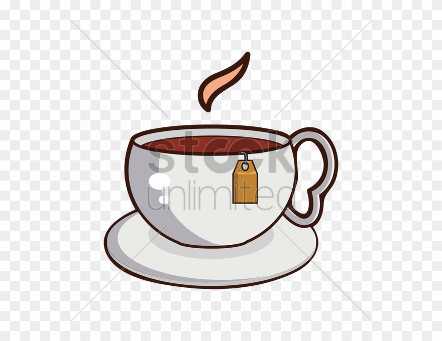 Vector Graphics Clipart Tea Coffee Cup Clip Art - Tea - Png Download