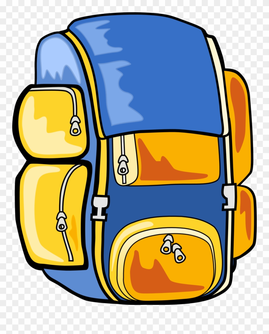 All About Me Clipart - Backpack Clip Art - Png Download