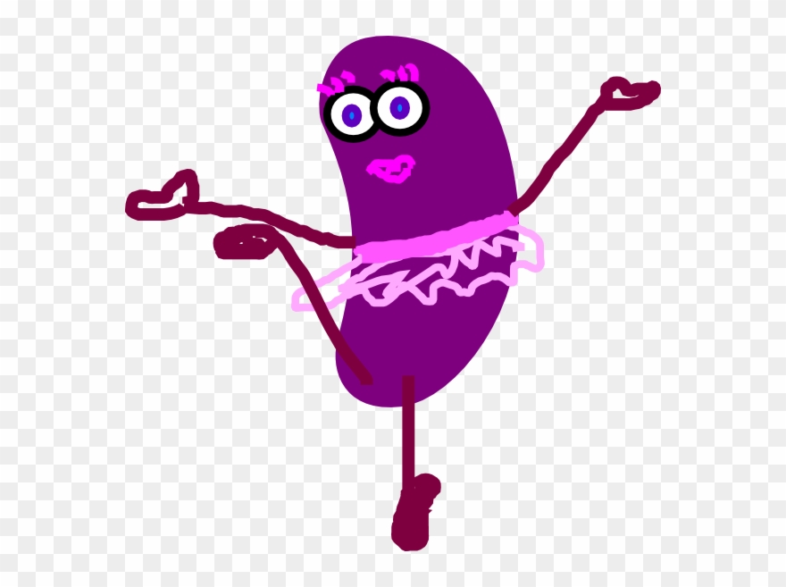Jelly Beans Clipart Runner Bean - Gelatin Dessert - Png Download