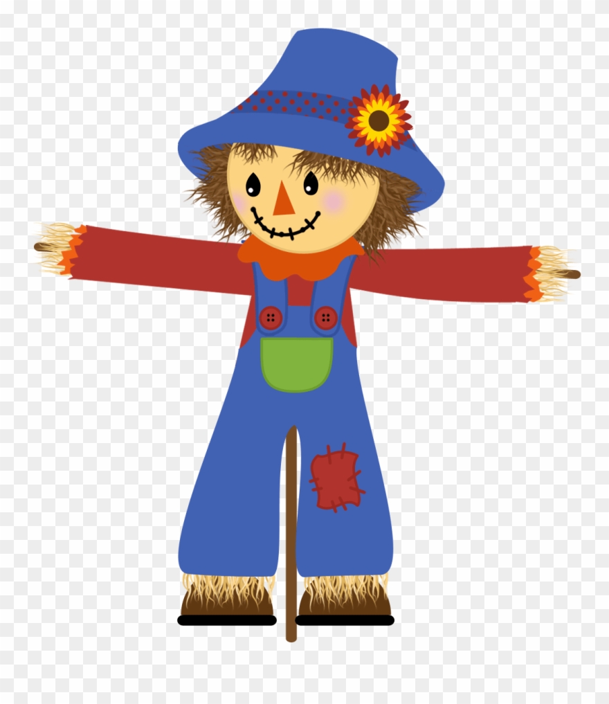 Scarecrow Clipart - Transparent Background Scarecrow Clipart - Png Download