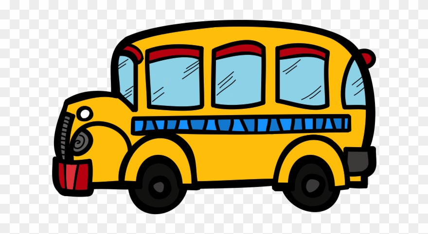 August Clipart Front Bus - Transparent Background Bus Clipart - Png Download