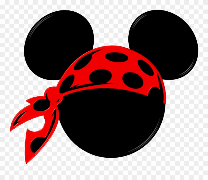 Mickey Mouse Clip Art - Mickey Pirate Svg - Png Download