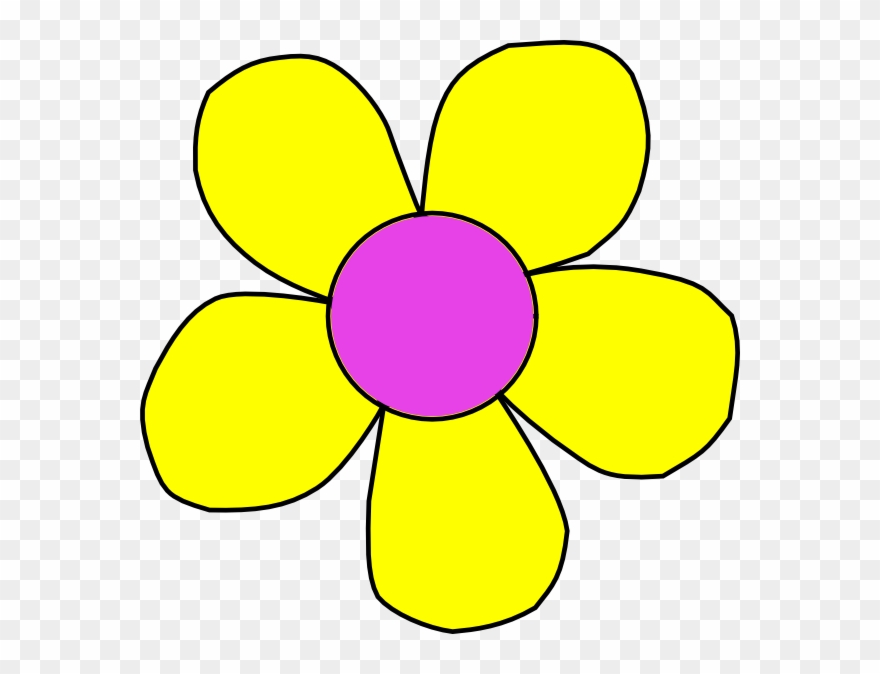 Small Flower Clipart - Big Flower Clip Art - Png Download