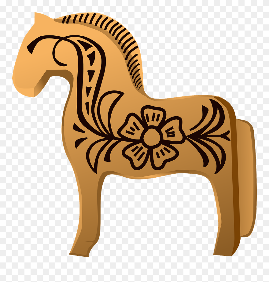 Fjord Horse Aitor Avila Clip Art Free Vector - Clip Art - Png Download