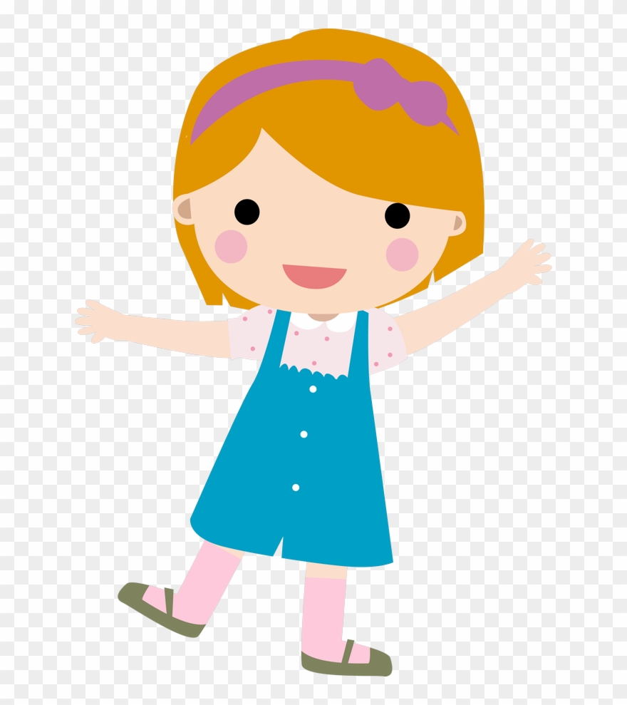 Фотки Girl Dancing, Clips, Preschool Crafts, Little - Cartoon Children Faces - Png Download