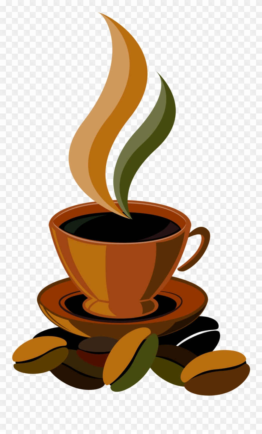 Coffee Cup Clipart Vector - Coffee Cup Vector Png Transparent Png