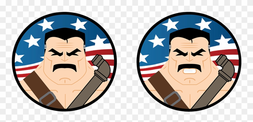 Vote Mayor Mike Haggar For America - Emblem Clipart
