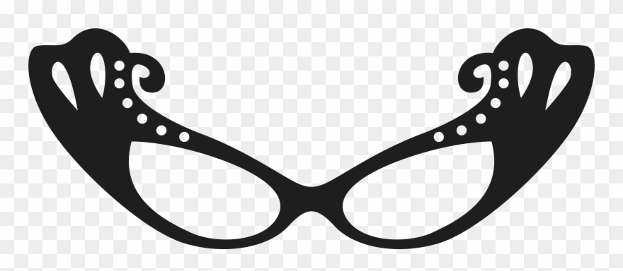 Sunglasses Clipart Geek Glass - Funny Glasses Transparent Background - Png Download