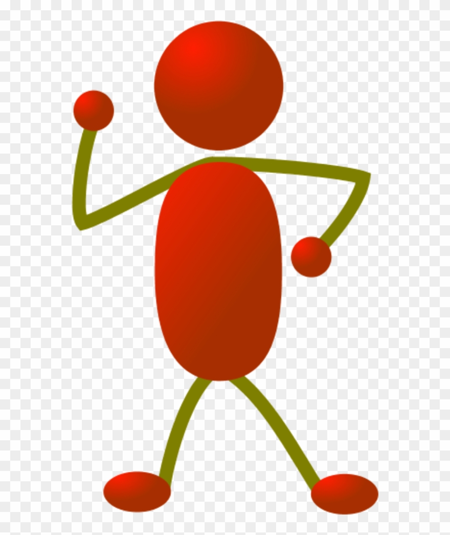 Stick Man Figure Dancing - Man Dancing Stick Figure Clipart