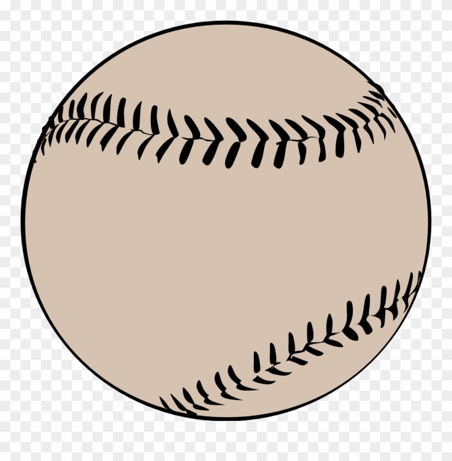 Free Baseball Vector Art - Baseball Clip Art - Png Download