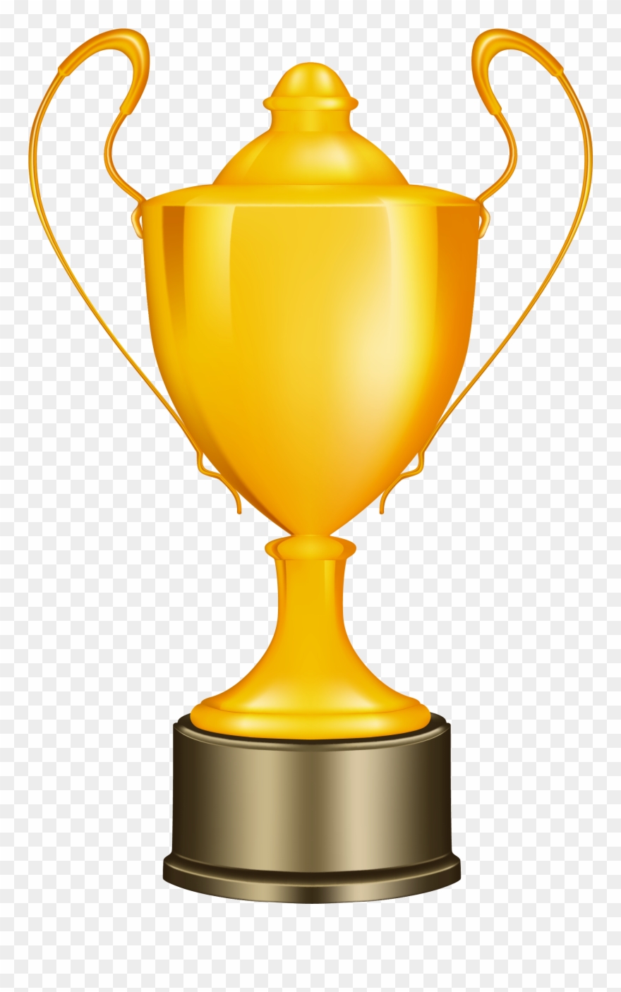 Transparent Gold Cup Trophy Clipart 7 Image - Trophy Clipart Transparent Background - Png Download
