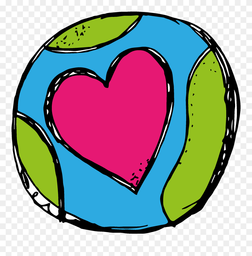 Earth Heart Png Clipart