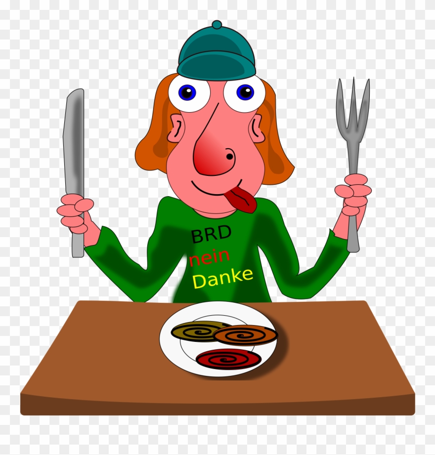 Big Image - Eating Clipart