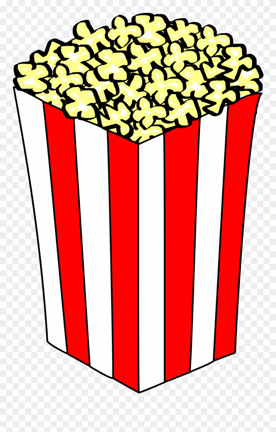 Clip Art Border Panda Free Images - Carnival Popcorn Clipart - Png Download