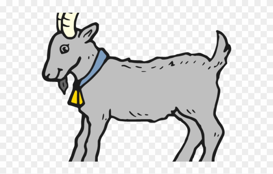 Billy Goat Clipart Ram Goat - Colouring Images Of Goat - Png Download