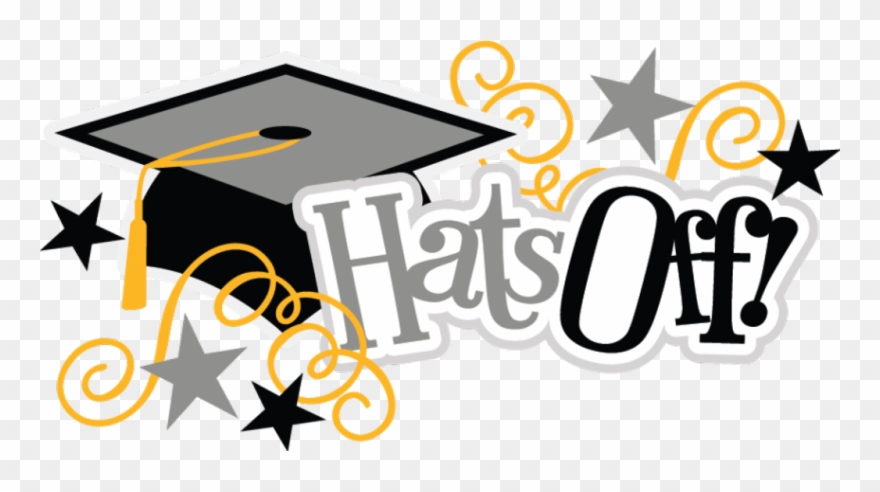 Hats Off Svg Scrapbook Title Graduation Svg Files Graduate - 2017 5th Grade Graduation Clipart