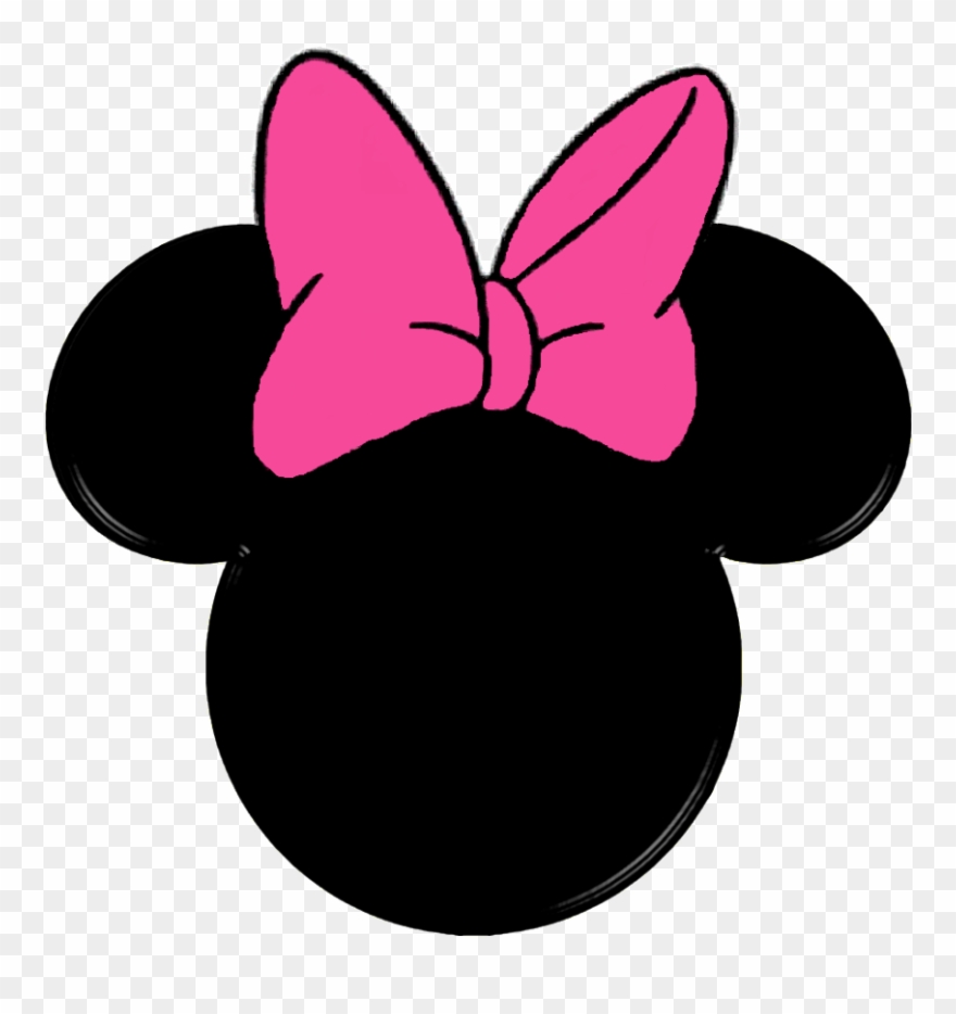 Mickey - Mouse - Head - Clipart - Minnie Mouse Head - Png Download