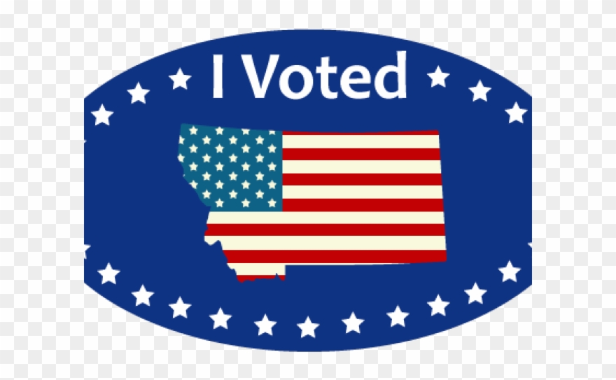 Vote Clipart Secretary State - Voted Montana - Png Download
