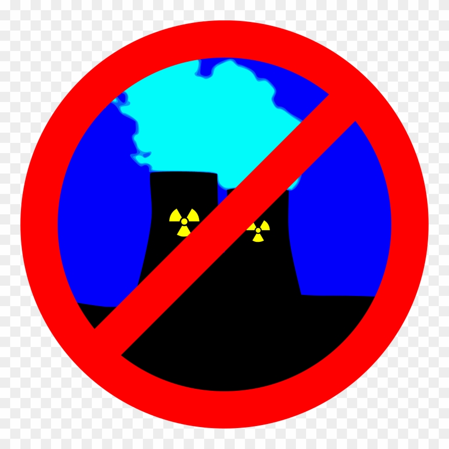 Nuclear Power Plant Nuclear Weapon Nuclear Reactor - Nuclear Power No Thanks Clipart