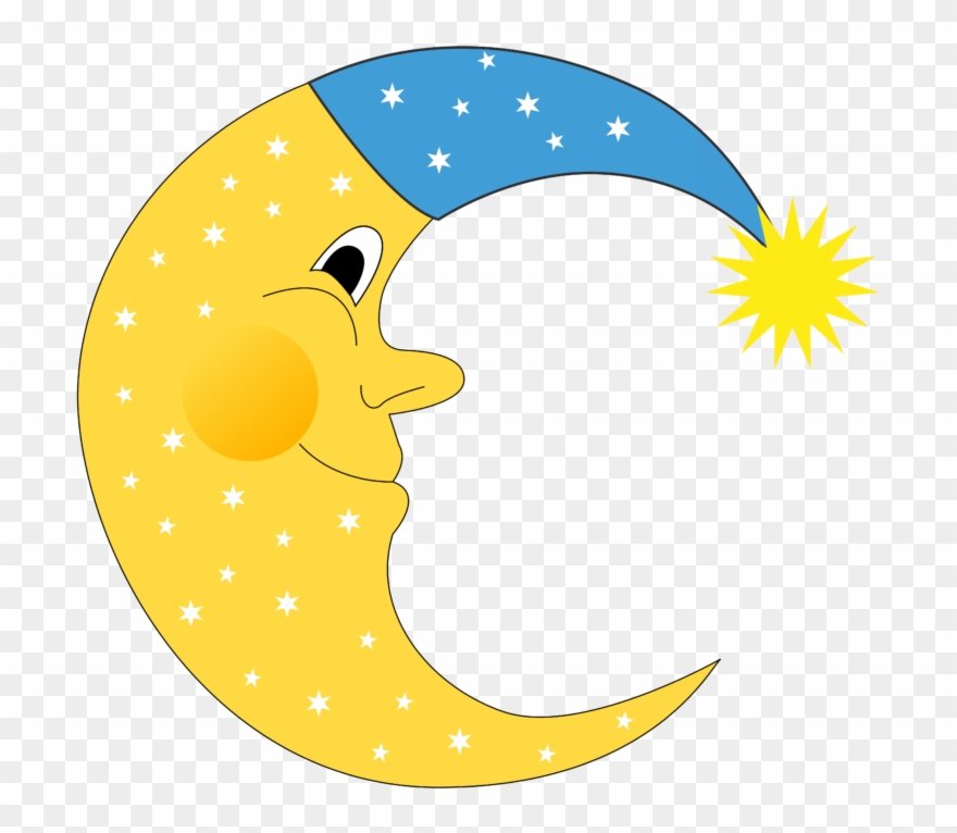 Moon Free To Use Cliparts - Moon Clipart Png Transparent Png
