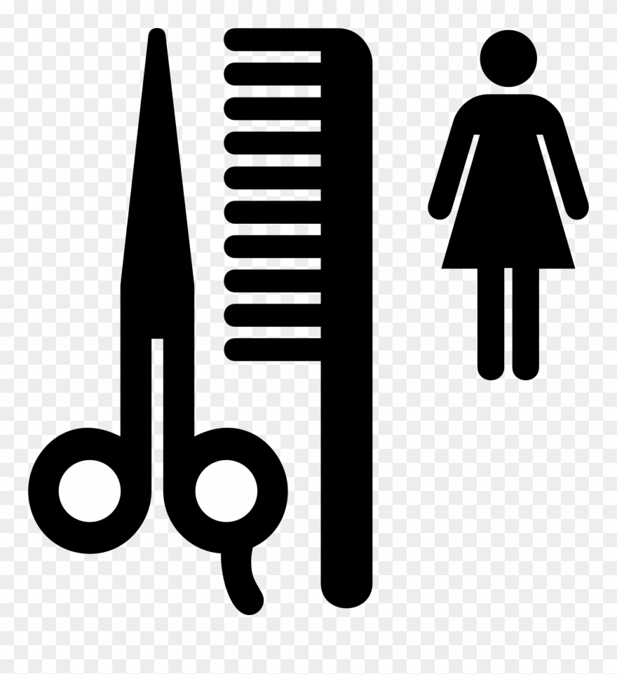Salon Clip Art Free - Salon Logo Vector - Png Download