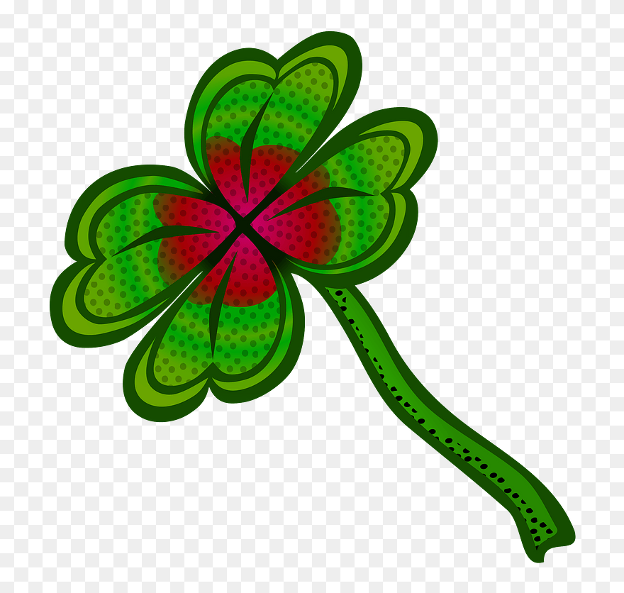 Shamrock Computer Icons Four-leaf Clover Tattoo Clip - Clover - Png Download