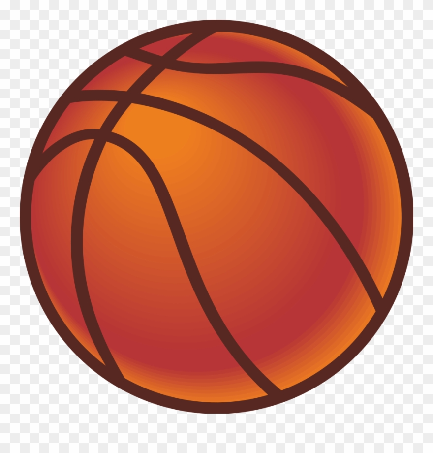 Clipart Basketball Goal - Basketball Clip Art - Png Download