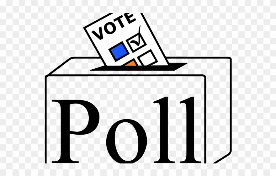 Vote Clipart Canadian Election - Voting Poll - Png Download